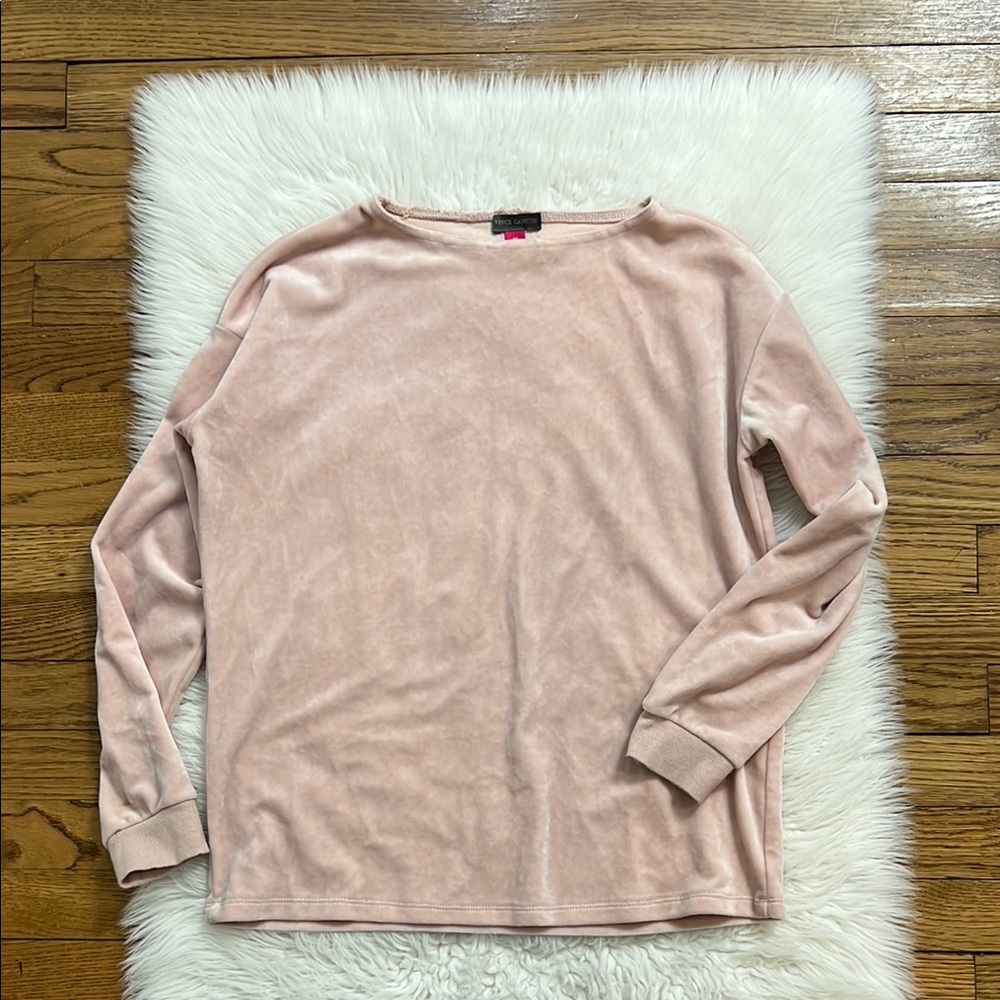 Vince Camuto dusty pink crewneck sweater